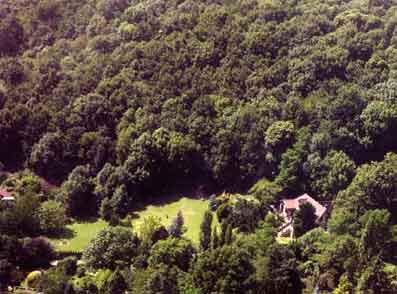 sarbacana-dojo vu d'avion